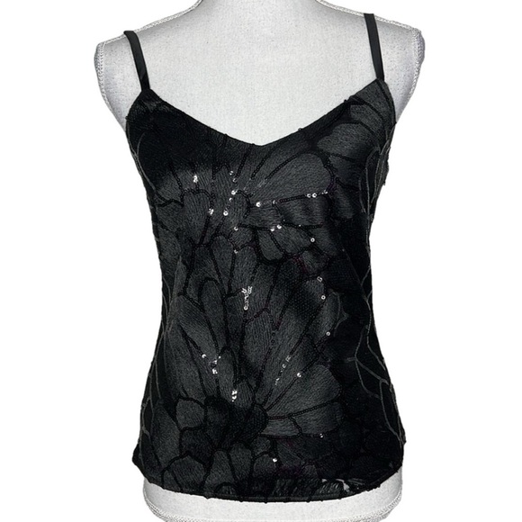 White House Black Market Tops - White House Black Market Sequin Camisole